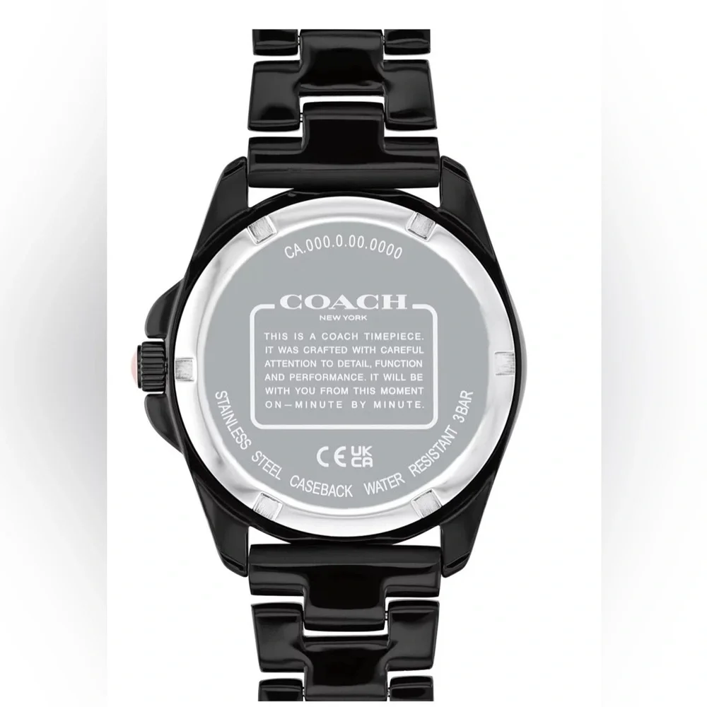 Coach elegant black